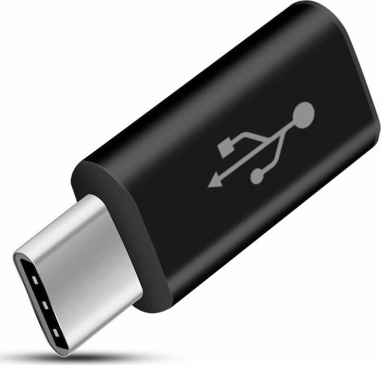 Nillkin Konverter USB-C männlich zu Micro-USB weiblich Schwarz 1Stück 8720261640885