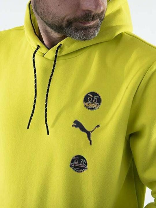 Puma x emoji men's hoodie hot sale