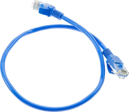 U/UTP Cat.5e (Gigabit) Cablu De Rețea Ethernet 0.5m Albastru