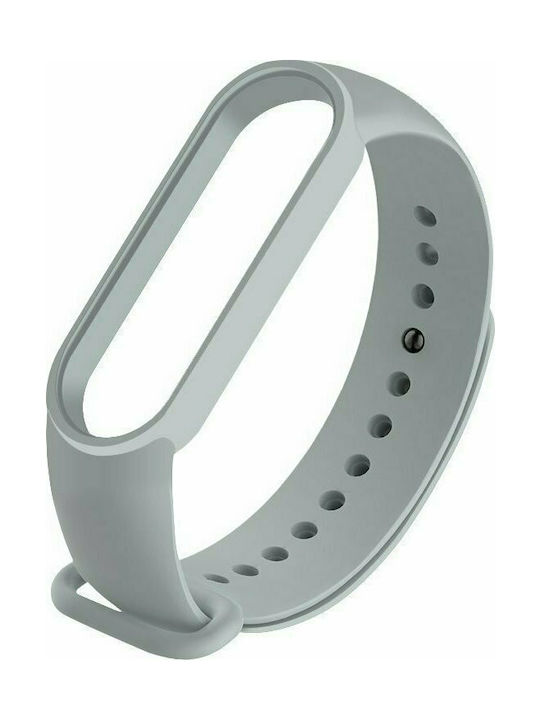 Λουράκι Σιλικόνης Γκρι (Mi Band 5)