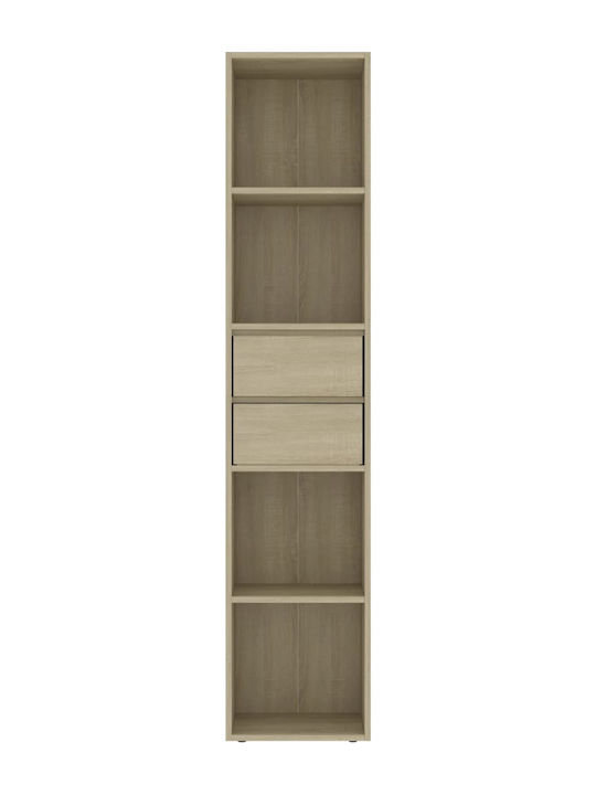 Bookcase Coffee 36x30x171cm