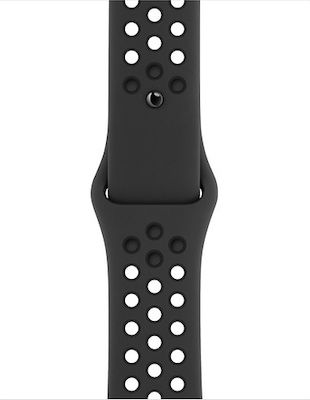 Apple Watch SE Nike Aluminiu 44mm Rezistent la apă cu pulsometru (Anthracite Black)