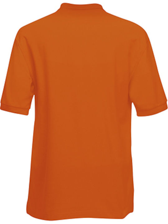 Fruit of the Loom 65/35 Werbe-T-Shirt in Orange Farbe