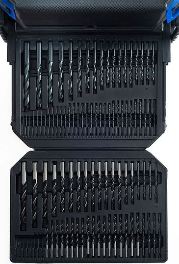 Tagred Set 300 Burghie Titan cu Tija Cilindrică pentru Metal