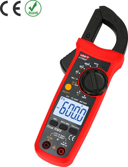 Uni-T Αμπεροτσιμπίδα Ψηφιακή 600A AC UT202F True RMS