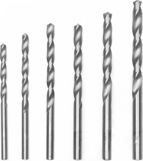 Tagred Set de 19 Burghii HSS cu vârf cilindric pentru Metal