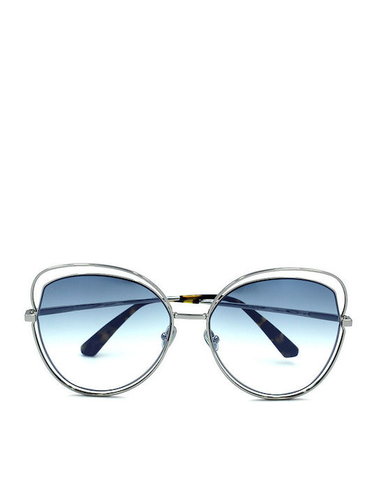 Bolon Damen Sonnenbrille mit Silber Metall Gestell BL7012B91