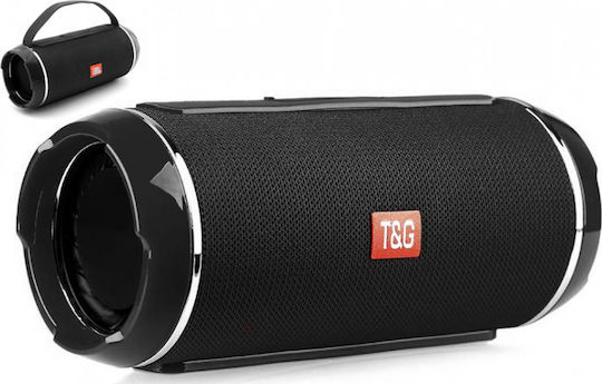 T&G TG-117 Ηχείο Bluetooth 5W με Ραδιόφωνο και Διάρκεια Μπαταρίας έως 4 ώρες Μαύρο
