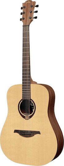 Lag Acoustic Guitar GLA TL70D Left Handed For Left-Handed Players Natural