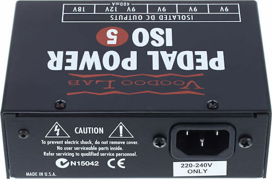 Voodoo Lab Power ISO-5 Pedal Power Supplies Electric Guitar
