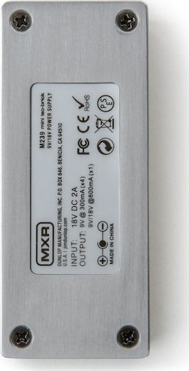 MXR M239 Mini Τροφοδοτικό Πεταλιών Ηλεκτρικής Κιθάρας