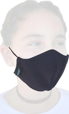 Lord Cloth Face Mask Kids Black 1pcs