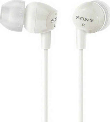 Sony Ακουστικά Ψείρες In Ear MDR-EX15LP Λευκά