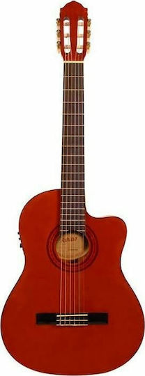 Ashton Електрокласически Китара 4/4 CG44-CEQ Amber Natural