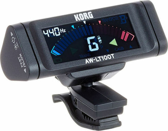Korg Cromatic Tuner AW-LT100T în Culoare Negru