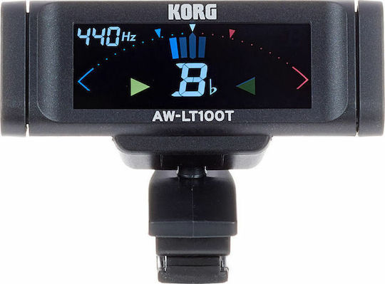 Korg Cromatic Tuner AW-LT100T în Culoare Negru