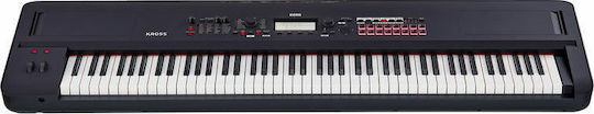 Korg Synthesizer Kross 2-88MB mit 88 Gewichtet / Dynamisch Tasten Schwarz