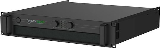 Mackie MX2500 PA Power Amplifier 2 Channels 750W/4Ω 500W/8Ω with Cooling System Black