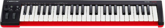 Nektar Midi Keyboard SE49 με 49 Πλήκτρα σε Μαύρο Χρώμα