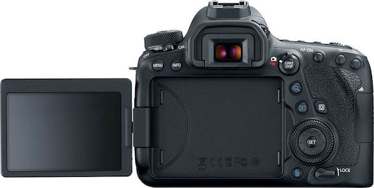 Canon DSLR Camera EOS 6D Mark II Full Frame Kit (AF-P DX 18-55mm F3.5-5.6G VR + AF-P DX 70-300mm F4.5-6.3G ED VR) Black