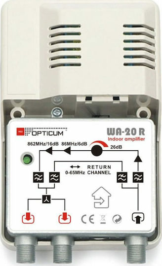 Opticum WA-20R Ενισχυτής Γραμμής