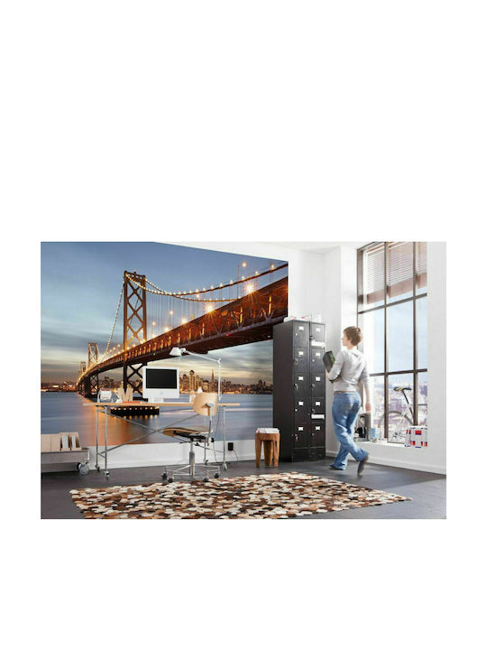 Wall Mural Bay bridge L368xW254cm