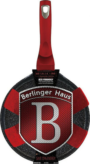 Berlinger Haus Metallic Line Κρεπιέρα από Αλουμίνιο με Επίστρωση από Πέτρα Burgundy Collection 28cm