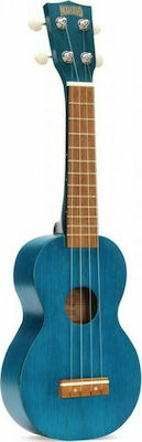 Mahalo Kahiko Series Soprano Transparent Blue