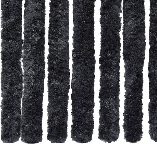 vidaXL Fabric Door Curtain Anthracite 100x220cm 284290