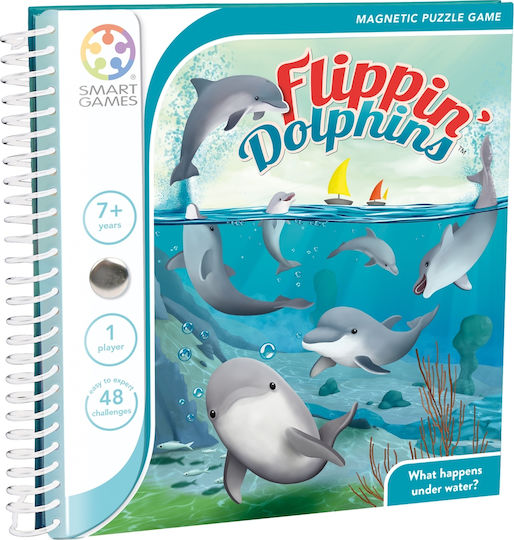 Brettspiel Flippin Dolphins für 1 Spieler 7+ Jahre (EN) Smart Games