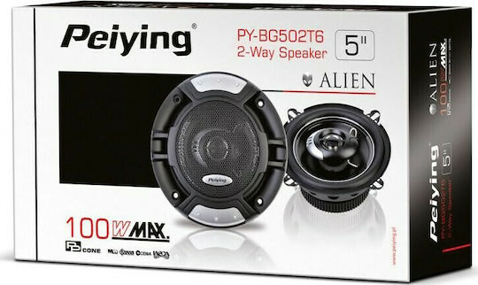 Peiying PY-BG502T6 Σετ Ηχεία Αυτοκινήτου 5" (2 Δρόμων)
