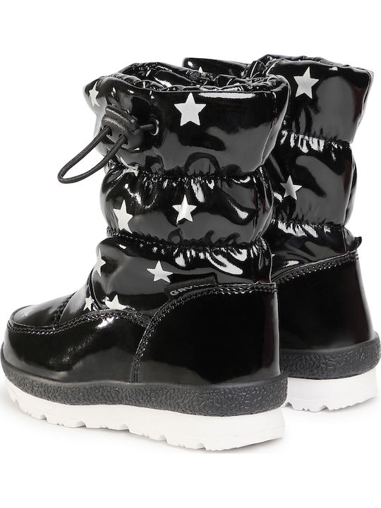 Kids Boots from Patent Leather Black