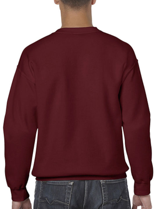 Gildan 18000 Men's Long Sleeve Promotional Sweatshirt Garnet