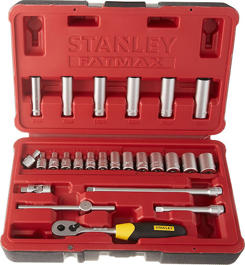 Stanley Fatmax Set Ratchet 1\4" 25pcs FMHT0-73024