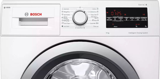 Bosch Πλυντήριο Ρούχων 9kg 1400 Στροφών Speed Perfect WAU28S60BY