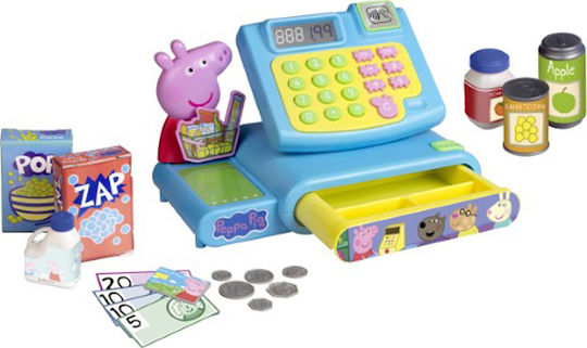 HTI Kids Cash Register Peppa Pig Cash Register Peppa Pig for 3+ Years Old 1684277