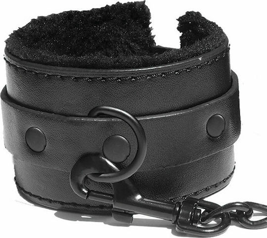 Sportsheets Shadow Fur Handcuffs Χειροπέδες σε Μαύρο Χρώμα