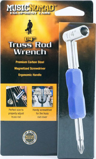 MusicNomad Premium Truss Rod Wrench 1/4"