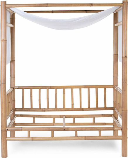 Κάλυμμα Κρεβατιού White Bamboo Cot Λευκό 40x70cm