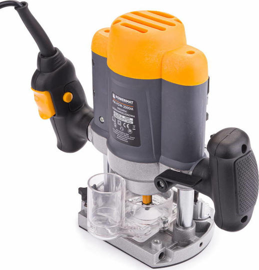 Powermat Κάθετη Φρέζα 2000W με Ρύθμιση Ταχύτητας