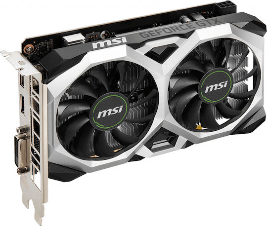 MSI GeForce GTX 1650 4GB GDDR6 D6 Ventus XS OCV1 Κάρτα Γραφικών