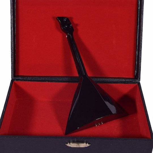 SP Souliotis Instrument Muzical Decorativ Metalic Balalaika 16x4x10cm 1buc