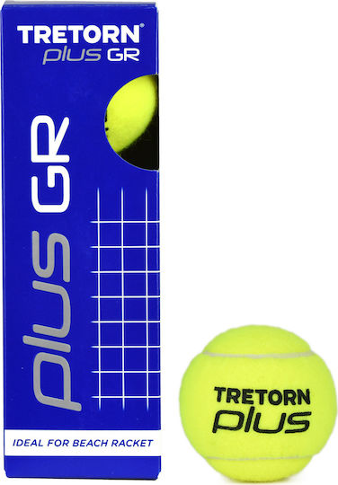 Tretorn Plus GR Μπαλάκια Τένις για Προπόνηση 3τμχ
