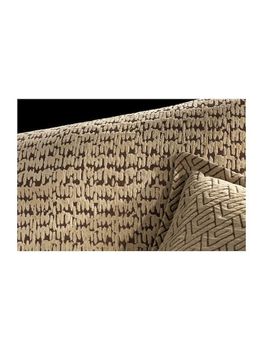 Guy Laroche Iconic Armchair Throw Chenille 150x180cm Camel