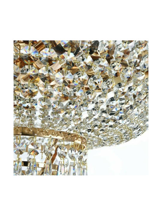 Maytoni Palace Chandelier with Crystals 6xE27 Gold DIA890-CL-06-G