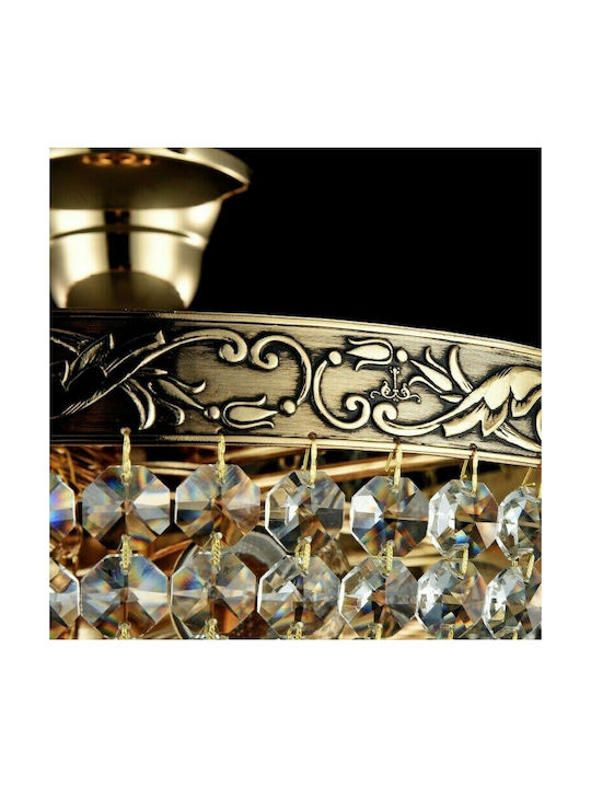 Maytoni Palace Chandelier with Crystals 6xE27 Gold DIA890-CL-06-G