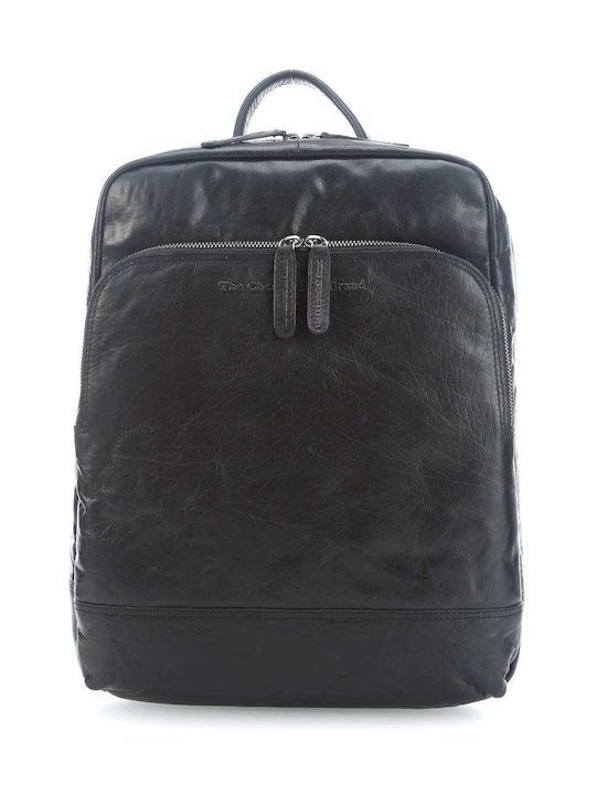 The Chesterfield Brand Leather Backpack Black 11.7lt