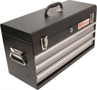 BGS Technic Metallic Tool Carrier with 3 Drawers W53.5xD29xH24cm