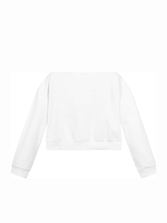 Guess Kids Sweatshirt White Icon