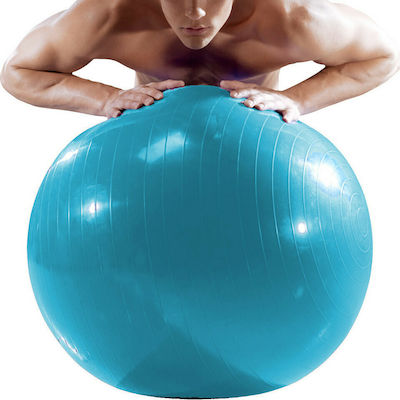 Amila Μπάλα Pilates 65cm, 1.50kg σε Μπλε Χρώμα